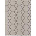 Ver imagem 1 de Tapete Sala / Quarto Funcional Hexagonal Areia 60 - 150 X 200 Cm - J. Serrano
