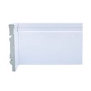 Ver imagem 3 de Rodapé Frisado 12cm Poliestireno 15mm 2,40 Metro Linear Branco Graddus
