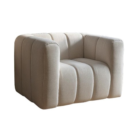Poltrona Mona Cor:Lingo Bege 140