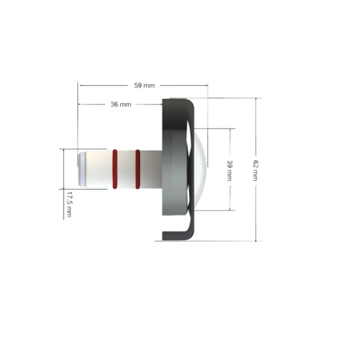Refletor Super Led Rgb 6w 18m² Tholz Power Led - 3