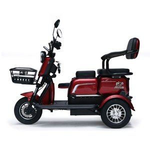 Triciclo Elétrico - New Smart Pam 1000w Lithium - Vermelho - Plug And Move