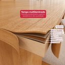 Ver imagem 2 de Conjunto de Jantar Guarapari 4 Cadeiras Tampo MDF Linho Bege Amêndoa 104cm Móveis Lopas