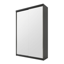 Ver imagem 2 de Guarda-Roupa Solteiro 2 Portas com Espelho 100% MDF Geneve Preto