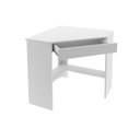 Ver imagem 4 de Mesa Canto P-escritório Canto Me4169 C- 1 Gaveta Branco - Tecno Mobili