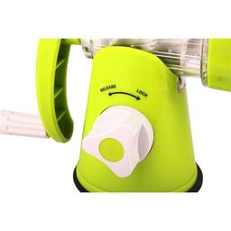 TRITURADOR MANUAL DE ALIMENTOS COM FUNIL MOEDOR PICADOR DE CARNES LINGUICA VERDURA MAQUINA DE MOER - 3