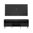 Ver imagem 3 de Rack com Painel Tv até 65" e Pés Retrô Flórida Multimóveis