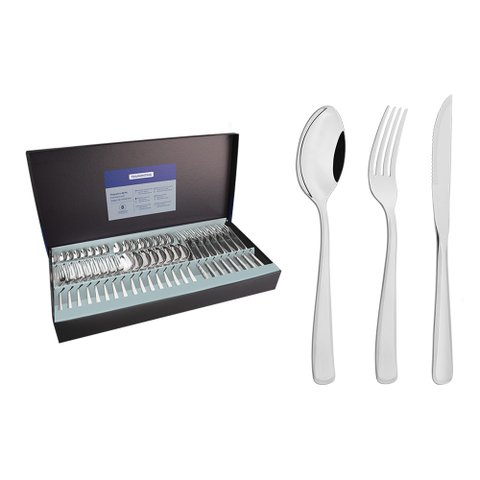 Jogo de Talheres 48 Peças Tramontina Pacific 66962144 Inox Inox 66962144