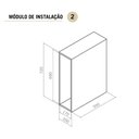 Ver imagem 3 de Porta-toalhas Triplo Cromado com Corrediça Masutti Copat 6299 - 125 X 35 X 420 Mm