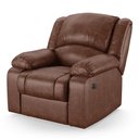 Ver mais imagens de Poltrona do Papai Reclinável Pietra Power Touch Massagem Fh9 Pu Marrom Brilho - Mpozenato