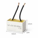 Ver imagem 2 de Capacitor 2 Fios Quadrado 6uf X 250/300/400v Trio