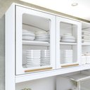 Ver imagem 6 de Armário para Cozinha 5 Portas 1 Gaveta Rubi Branco