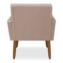 Ver imagem 5 de Kit 4 Poltronas Decorativa Nina Pés Palito Veludo Palha Chamby Móveis