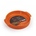 Ver imagem 2 de Forma Redonda 21cm Laranja Porcelana Germer Linha Comercial