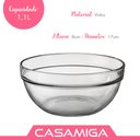 Ver imagem 4 de Bowl Saladeira Fruteira Tigela Vidro Transparente 1100ml