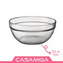 Ver imagem 2 de Bowl Saladeira Fruteira Tigela Vidro Transparente 1100ml