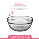 Ver imagem 3 de Bowl Saladeira Fruteira Tigela Vidro Transparente 1100ml