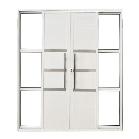 Porta Sacada Lambril 4 Folhas 210 X 200 de Alumínio