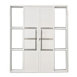 Porta Sacada Lambril 4 Folhas 210 X 200 de Alumínio - 3
