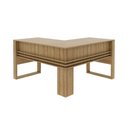 Ver imagem 6 de Mesa para Computador de Canto 1,36m Me4145 Tecno Mobili - Amendoa