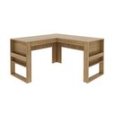 Ver imagem 5 de Mesa para Computador de Canto 1,36m Me4145 Tecno Mobili - Amendoa