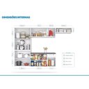 Ver imagem 4 de Cozinha Compacta Modulada em Aço 4 Peças 10 Portas 1 Gaveta Amanda Itatiaia Branco