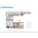 Ver imagem 4 de Cozinha Compacta em Aço 4 Peças 10 Portas 1 Gaveta Amanda Itatiaia