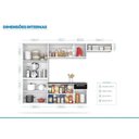 Ver imagem 6 de Cozinha Compacta em Aço 4 Peças 10 Portas 1 Gaveta Amanda Itatiaia