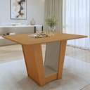 Ver imagem 2 de Mesa de Jantar 120x80cm Tampo MDF no Glass Apogeu