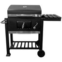 Ver imagem 2 de Churrasqueira Móvel Americana a Carvão com Prateleira Lateral