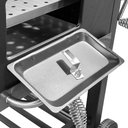 Ver mais imagens de Churrasqueira Móvel Americana a Carvão com Prateleira Lateral