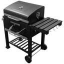 Ver imagem 3 de Churrasqueira Móvel Americana a Carvão com Prateleira Lateral