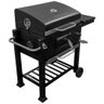 Churrasqueira Móvel Americana a Carvão com Prateleira Lateral - 5