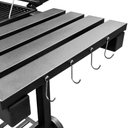 Ver imagem 4 de Churrasqueira Móvel Americana a Carvão com Prateleira Lateral