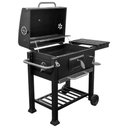 Ver imagem 6 de Churrasqueira Móvel Americana a Carvão com Prateleira Lateral