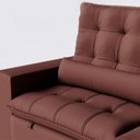 Ver imagem 4 de Sofá Retrátil e Reclinável Charge 02 Módulos 120 cm