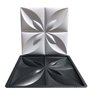 Forma 3D Gesso e Cimento ABS - Flor do Oriente 50x50 - 4