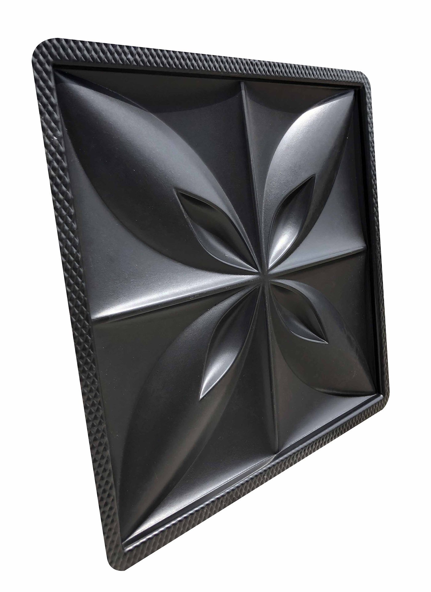 Forma 3D Gesso e Cimento ABS - Flor do Oriente 50x50 - 5
