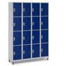 Armário Roupeiro Aço 16 Portas 191×130×41cm Volume C/ Tranca Cor:branco - 5