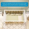 Quarto de Bebê Completo Guarda-roupa e Cômoda e Berço Minicama 100% Mdf Ravy Espresso Móveis - 10