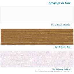 Quarto de Bebê Completo Guarda-roupa e Cômoda e Berço Minicama 100% Mdf Ravy Espresso Móveis - 13