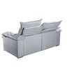 Sofá Retrátil e Reclinável Istambul Caixa Zero 2,40m Pillow de 15cm - Movenzo Estofados - 7