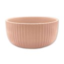 Ver imagem 1 de Bowl Tigela Cumbuca de Cerâmica Rosa 11cm Salada Fruta