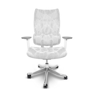 Cadeira Presidente Escritório Ergonômica Gogo Chair Go-404 - Branca