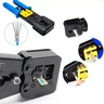 Alicate Crimpar Rj45 Rj11 Rj12 Cabo de Rede Conector Vazado - 3
