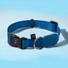 Coleira Ajustável e Guia para Cães Azul Marinho - M - 4