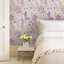 Ver imagem 2 de Papel de Parede Floral Moderno Delicado 10mx57cm Pri19g