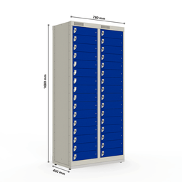 Armário de Aço Linha Bívia 32 Portas - Nk 182899 - 5