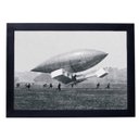 Ver imagem 1 de Quadro Santos Dumont Foto 14-bis e Dirigível P8734