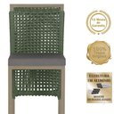 Ver imagem 3 de Mesa Bistro e 2 Banquetas Roma Fendi Corda Náutica 11 Verde