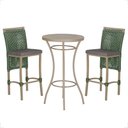 Ver imagem 1 de Mesa Bistro e 2 Banquetas Roma Fendi Corda Náutica 11 Verde